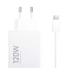 Chargeur Xiaomi 120W + Câble USB C - Officiel